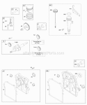 Camshaft Crankcase CoverSump Crankshaft Lubrication PistonRingsConnecting Rod Diagram and Parts List for 095212-0244-E1  Briggs and Stratton Engine